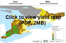 2016 corn yields