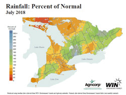 Rainfall: Percent of Normal